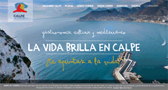 Desktop Screenshot of calpe.es