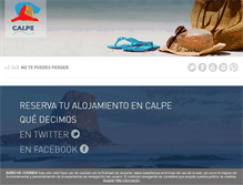 Tablet Screenshot of calpe.es